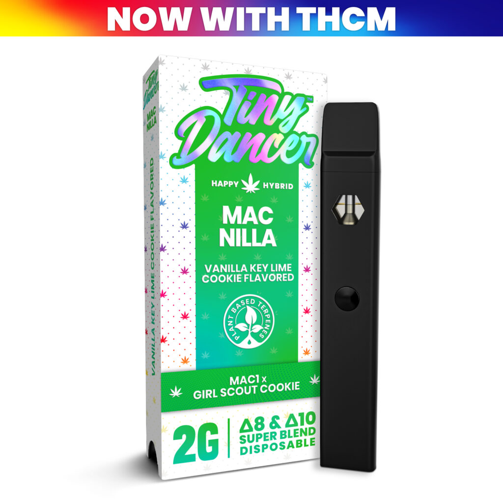Tiny Dancer D8/D10/THCM Super Blend - Mac Nilla (Hybrid) 2 grams